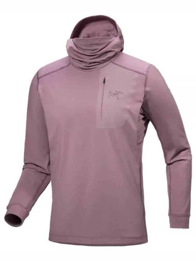 Rho LT Hooded Long Sleeve T-Shirt Pink - ARC'TERYX - BALAAN 2