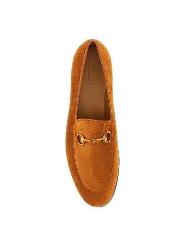 Jordaan Leather Loafers Brown - GUCCI - BALAAN 5