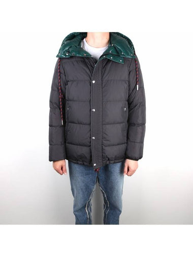 ETIEVANT Reversible Padding Charcoal Green 1A00136 - MONCLER - BALAAN 1