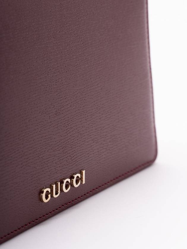 Script Chain Shoulder Bag Red - GUCCI - BALAAN 3