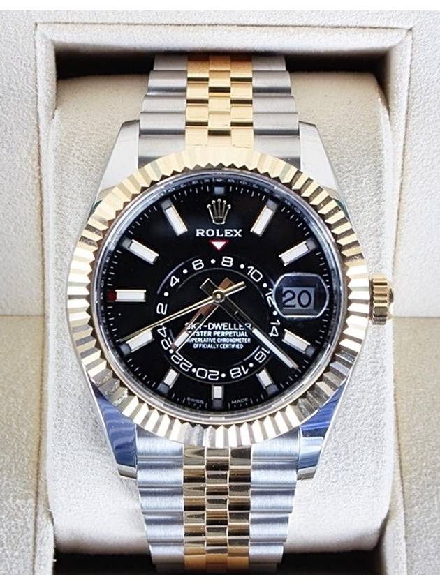 Rolex Skydweller Combi Sword Jubilee 21 Years Old - ROLEX - BALAAN 3