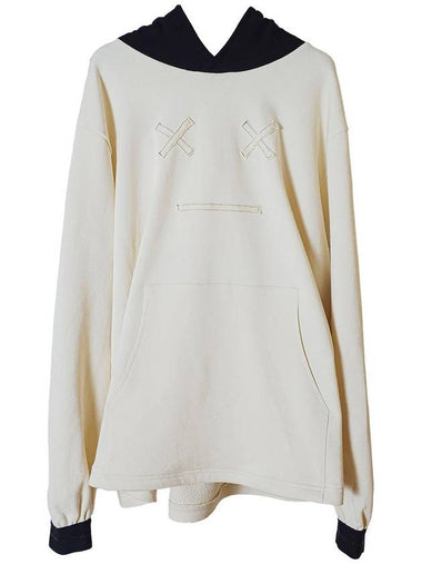 U SWEATSHIRT 005 CREAM USW00105 - AFLAF - BALAAN 1