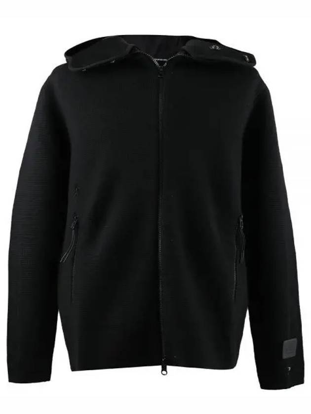 Men's Metropolis Shell Hooded Jacket Black - CP COMPANY - BALAAN 2