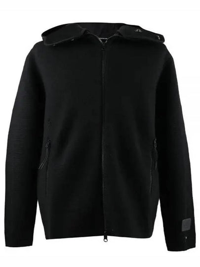 Men's Metropolis Shell Hooded Jacket Black - CP COMPANY - BALAAN 2