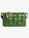 Cassette Intrecciato Padded Small Cross Bag Avocado - BOTTEGA VENETA - BALAAN 2