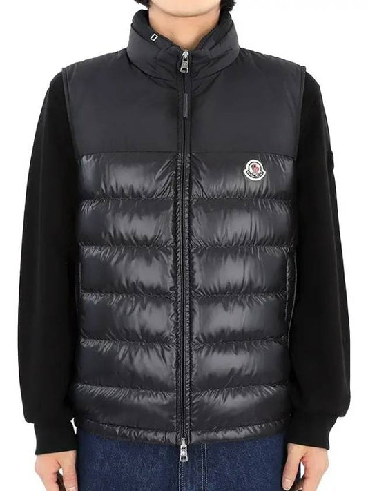 24 S S Men's CERCES Lightweight Padded Vest Black 1A00058 595ZJ 999 - MONCLER - BALAAN 2