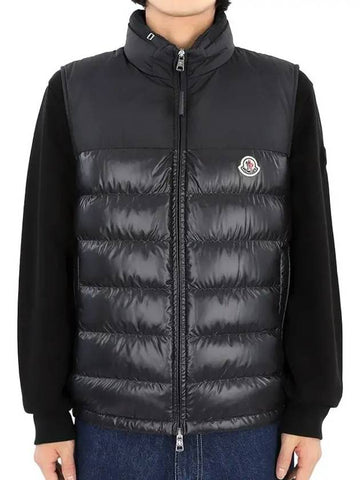 24 S S Men's CERCES Lightweight Padded Vest Black 1A00058 595ZJ 999 - MONCLER - BALAAN 1