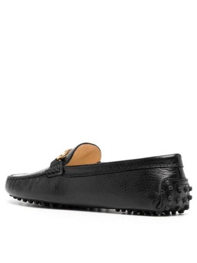 Women's Gommino Leather Driving Shoes Black - TOD'S - BALAAN 4