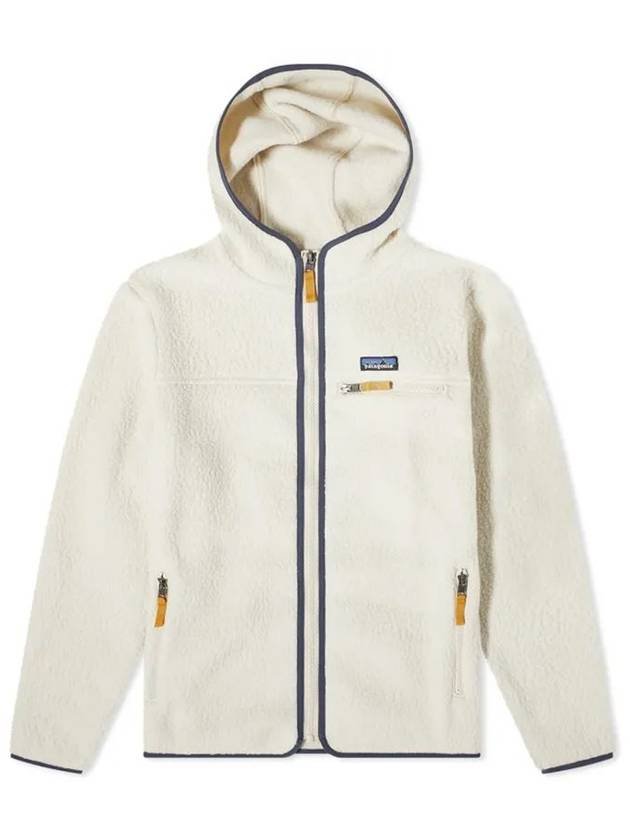 Retro Pile Hooded Jacket Ivory - PATAGONIA - BALAAN 2