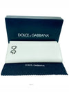 BP0873 A5476 80001 DG Logo White Key Case - DOLCE&GABBANA - BALAAN 5