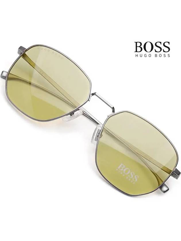 Hugo Boss Sunglasses BOSS0992FS RIWHO Titanium Asian Fit Tint Jinhee Ji Polygon - HUGO BOSS - BALAAN 3