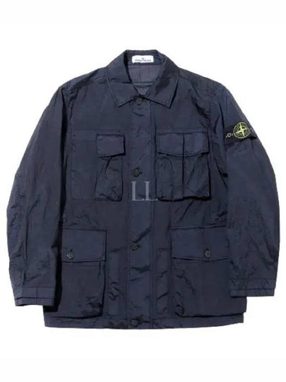 Nylon Metal Watro TC Field Jacket Navy - STONE ISLAND - BALAAN 2