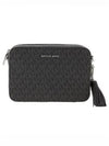 Ginny Medium Logo Cross Bag Black - MICHAEL KORS - BALAAN 2