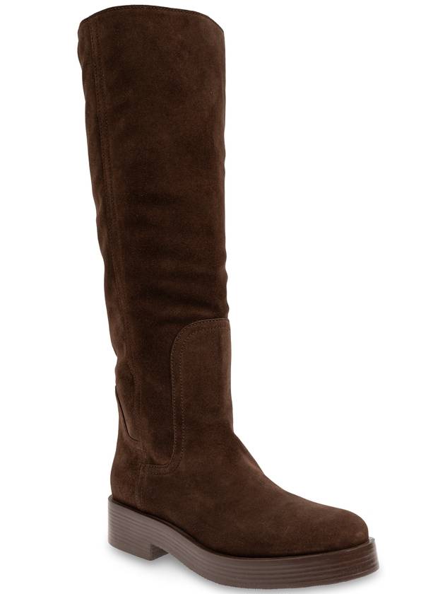 Casadei Suede Boots, Women's, Brown - CASADEI - BALAAN 4