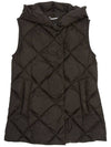 Frutto Padded Vest Brown - MAX MARA - BALAAN 2