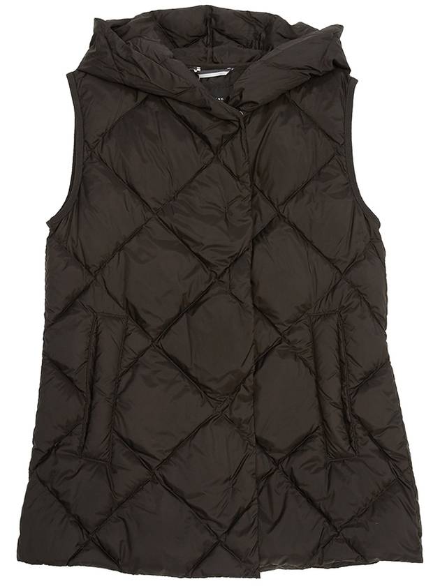 Frutto Padded Vest Brown - MAX MARA - BALAAN 2