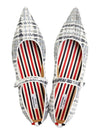 Tweed Ballerina Shoes FFF157AF0362 - THOM BROWNE - BALAAN 3