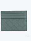 Intrecciato Leather Card Wallet Aloe - BOTTEGA VENETA - BALAAN 2