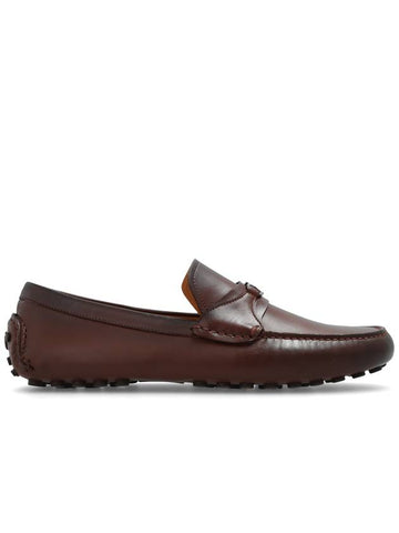 FERRAGAMO ‘Florin’ Moccasins, Men's, Brown - SALVATORE FERRAGAMO - BALAAN 1