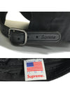 Washed Chino Twill Camp Cap Black Washed Chino Twill Camp Cap - SUPREME - BALAAN 2