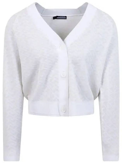 Women's Hanna Knit Cardigan White - J.LINDEBERG - BALAAN 2