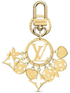 LV Circle Twinkling Keyring Bag Charm Gold - LOUIS VUITTON - BALAAN 2