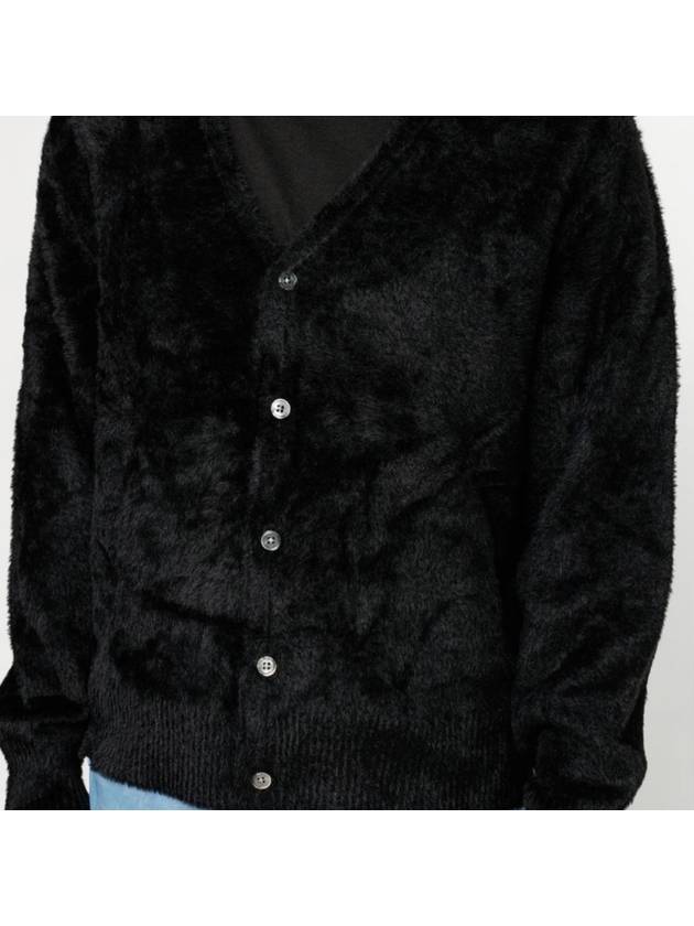 Shaggy cardigan black 117094 - STUSSY - BALAAN 5