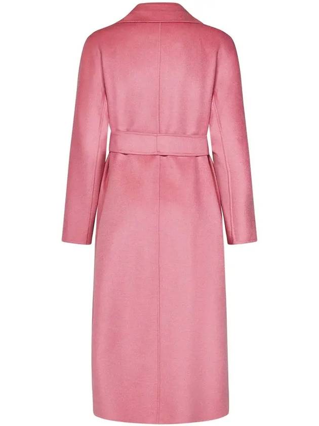 CLES Belted Wool Coat Pink 2426016021 070 - MAX MARA - BALAAN 3