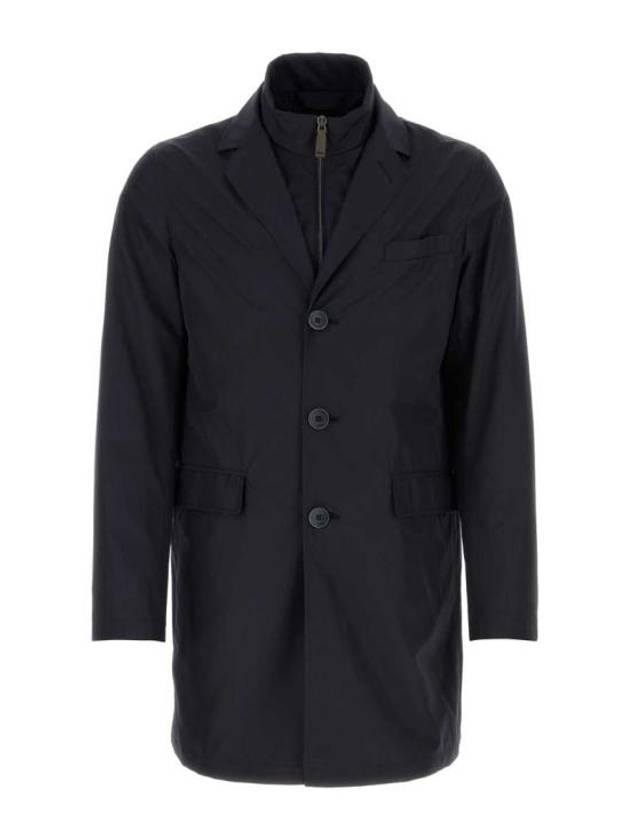 Layered Shell Single Coat Navy - HERNO - BALAAN 2