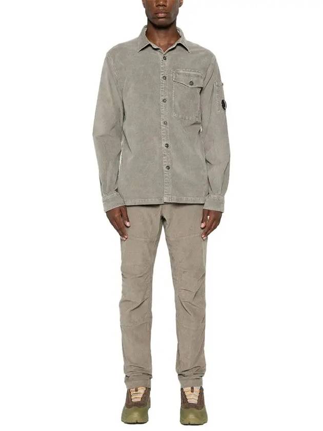 Lens Detail Long Sleeve Shirt Beige - CP COMPANY - BALAAN 3