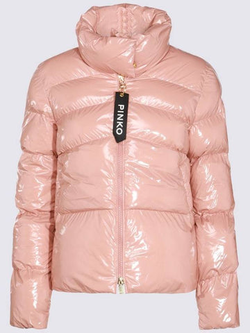 Pinko Pink Down Jacket - PINKO - BALAAN 1