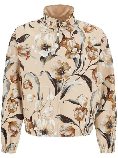 Reversible floral print jacket G9AZDTFS6N5 - DOLCE&GABBANA - BALAAN 2