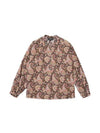 Flora Print Blouse Orange - A.P.C. - BALAAN 1