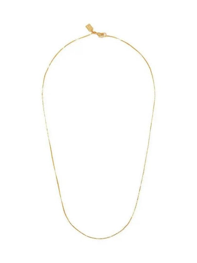 24SS box chain necklace gold BOXCHAIN50 - CRYSTAL HAZE - BALAAN 2