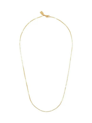 24SS box chain necklace gold BOXCHAIN50 - CRYSTAL HAZE - BALAAN 1