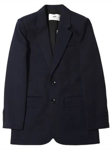 two button blazer jacket - AMI - BALAAN 1