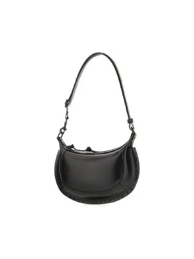 Moon Leather Shoulder Bag Black - ISABEL MARANT - BALAAN 3