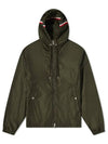 Grimpeurs Hooded Windbreaker Dark Military Green - MONCLER - BALAAN 2