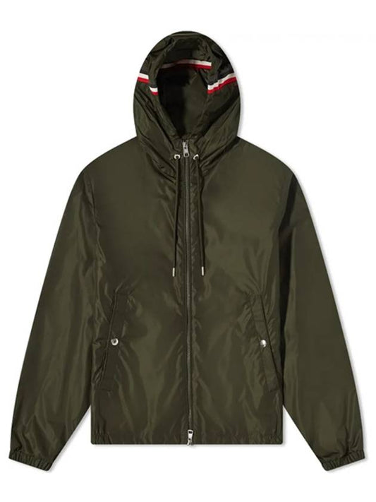 Grimpeurs Hooded Windbreaker Dark Military Green - MONCLER - BALAAN 2