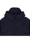 Soft Shell RE Dye Technology Hooded Jacket Navy - STONE ISLAND - BALAAN 4