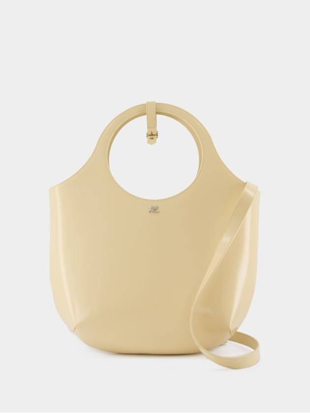 Medium Holy Iced Shoulder Bag - Courreges - Leather - Yellow - COURREGES - BALAAN 1