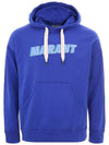 Miley Logo Cotton Hoodie Blue - ISABEL MARANT - BALAAN 2