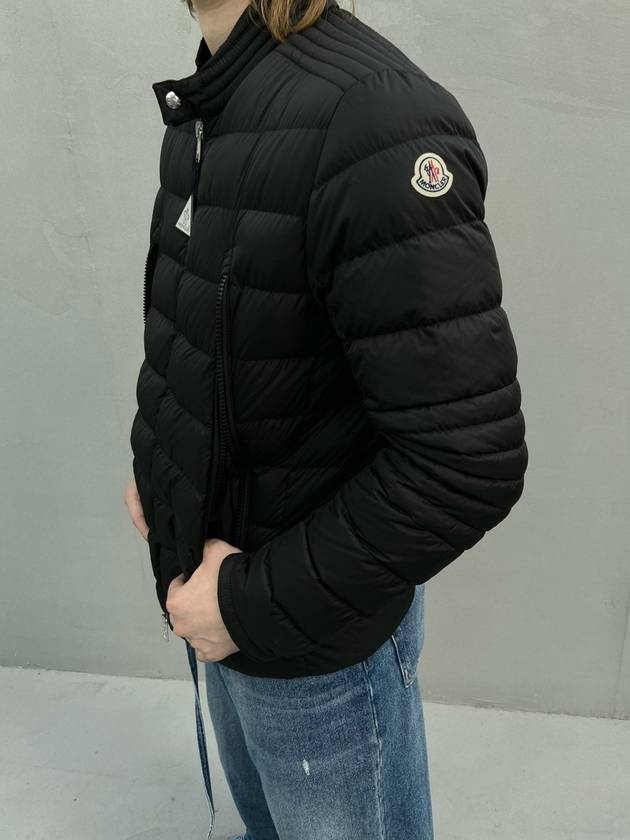 Amiot Short Down Padded Jacket Black - MONCLER - BALAAN 6