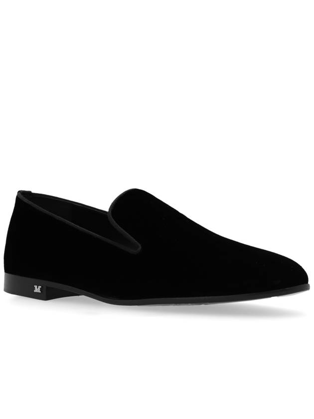 velvet loafers black - MAX MARA - BALAAN 5