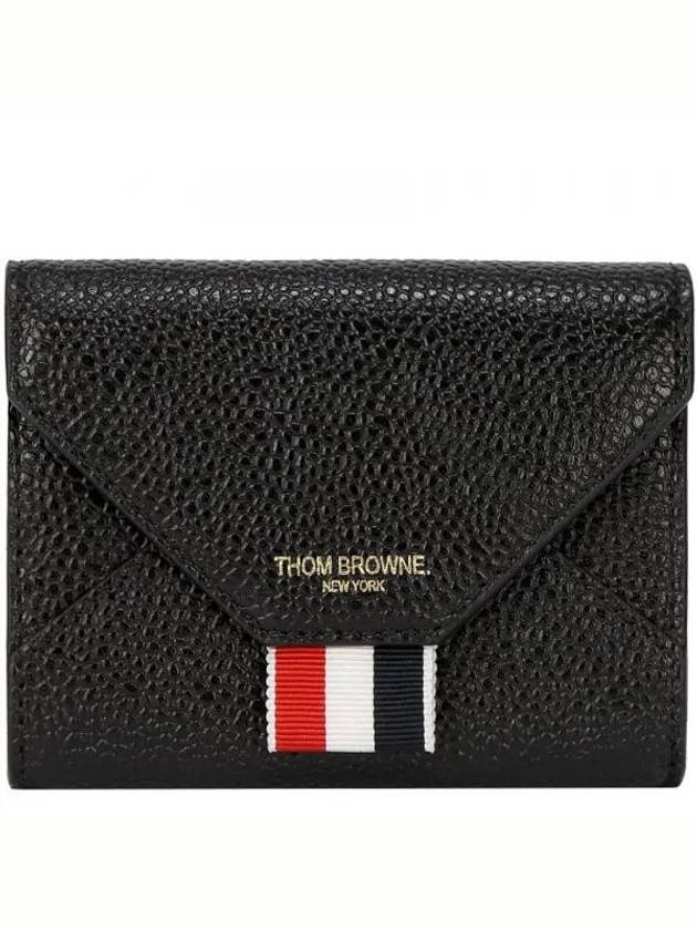 Envelope Card Wallet Black - THOM BROWNE - BALAAN 2