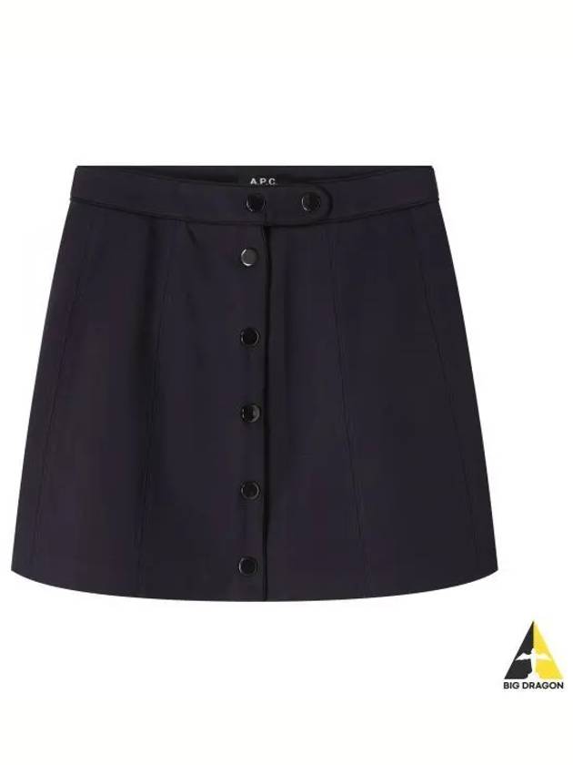 Cara A-Line Skirt Navy - A.P.C. - BALAAN 2