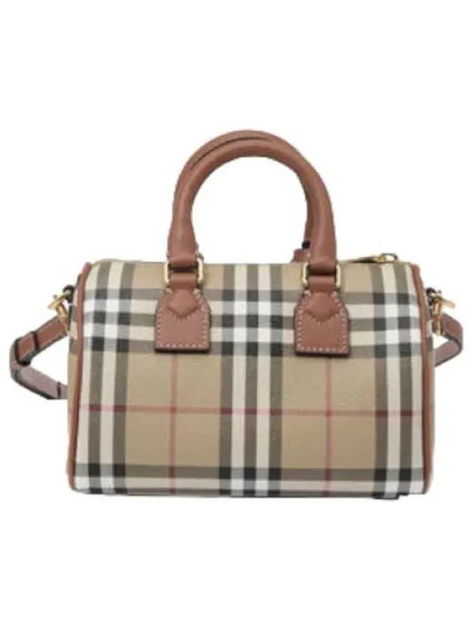 Check Mini Bowling Bag - BURBERRY - BALAAN 1