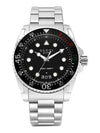 Dive Metal Watch Black Silver - GUCCI - BALAAN 3