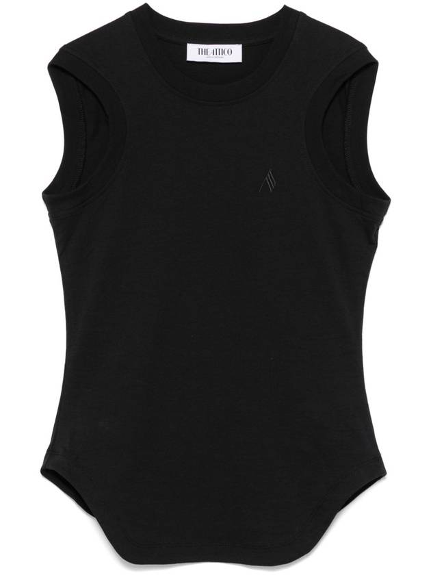 The Attico Top Black - THE ATTICO - BALAAN 1