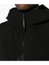 Shell R Hooded Jacket Black - CP COMPANY - BALAAN 5